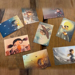 M.ahmet Demir resimleri 8 adet kartpostal